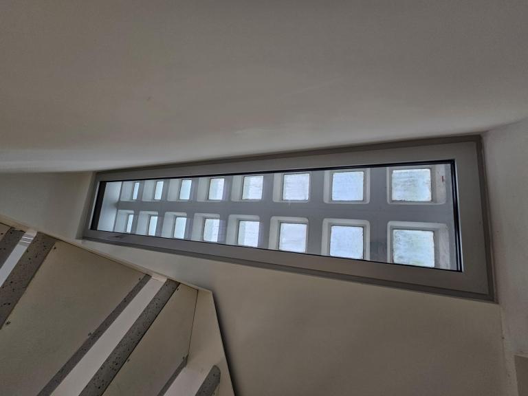 Murs rideaux aluminium CERN Genève rénovation