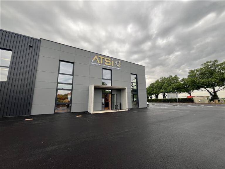 Garde-corps aluminium chantier industriel Corbas