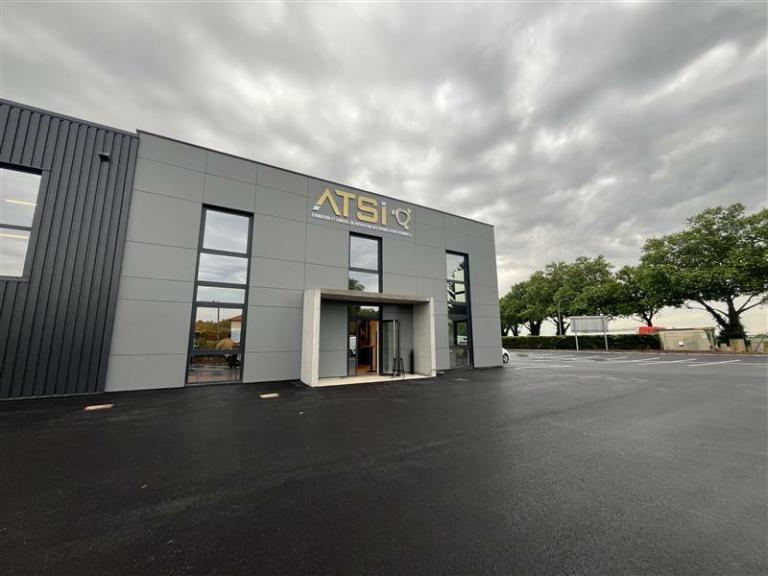 Garde-corps aluminium chantier industriel Corbas